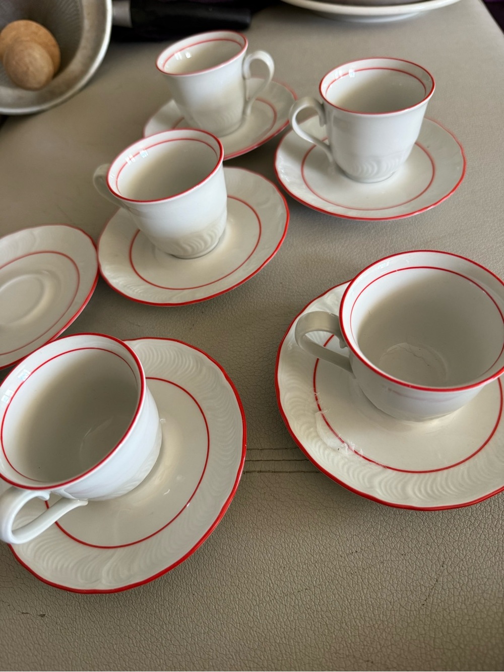 Vintage Tognana Italian Porcelain Coffee/Tea Cup & Saucer Set
